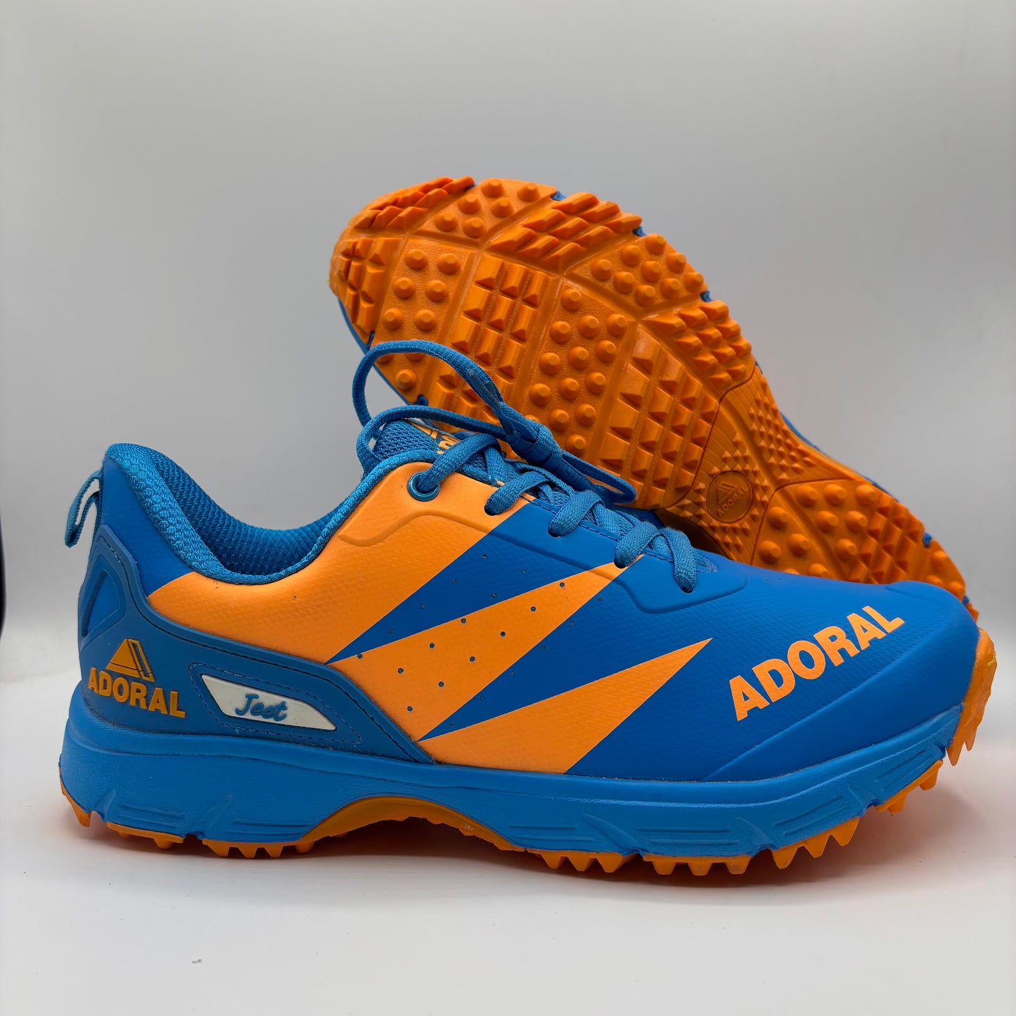 Adoral Jeet Cricket Grippers - adoral jeet shoes - adoral jeet Blue