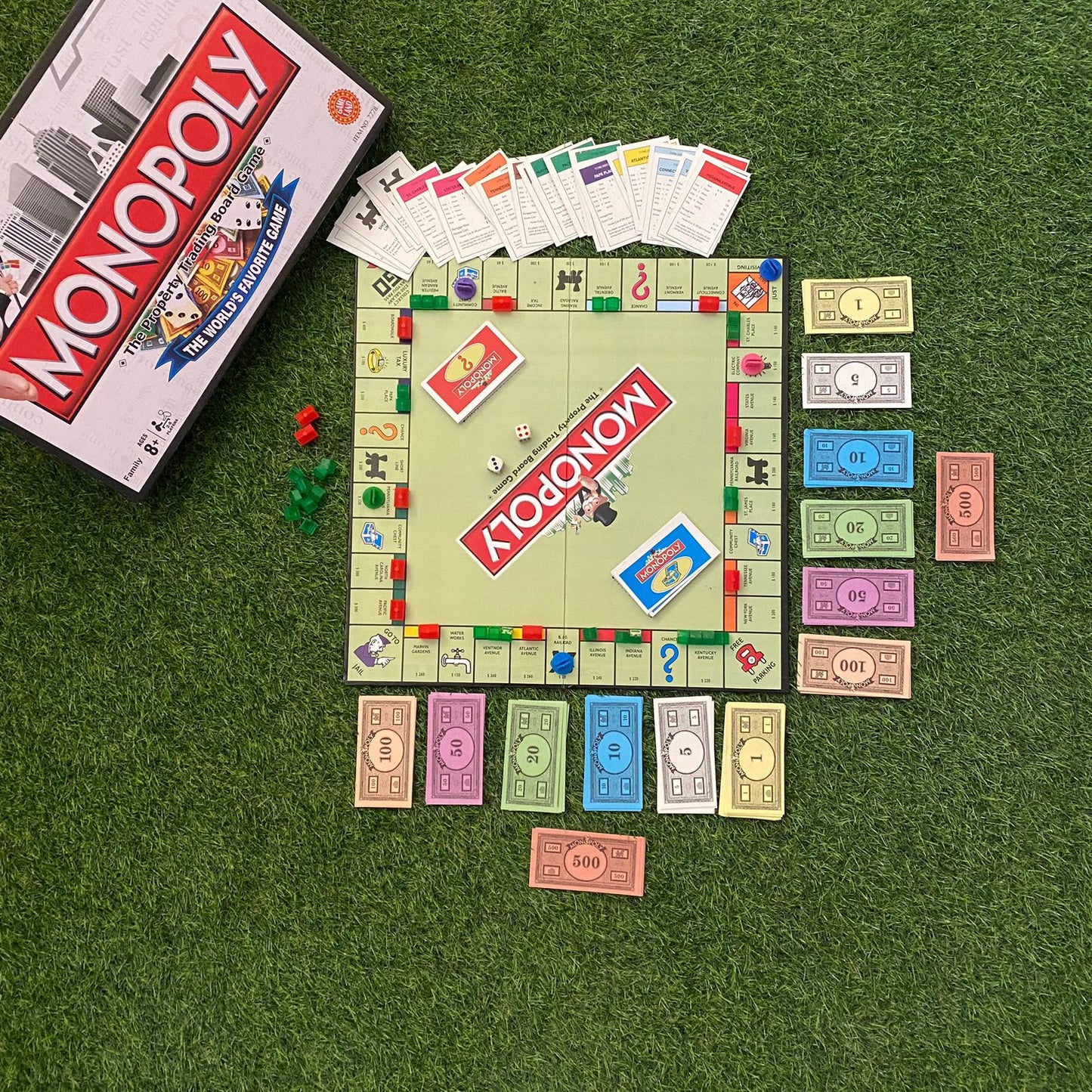 Monoploly - Family Game - Indoor Game - Card Game - Real Estate