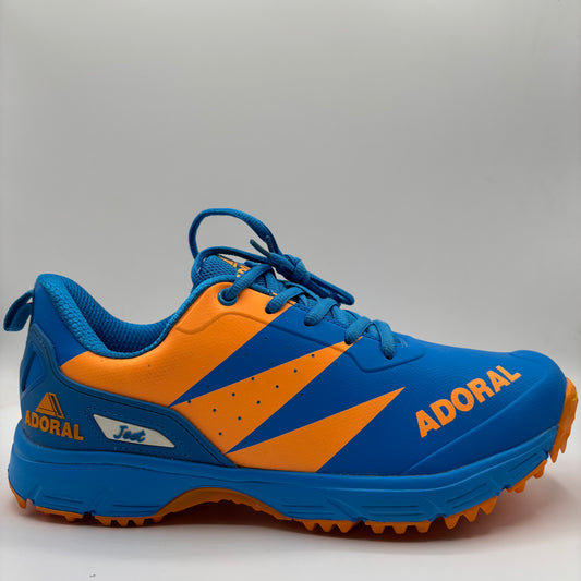 Adoral Jeet Cricket Grippers - adoral jeet shoes - adoral jeet Blue