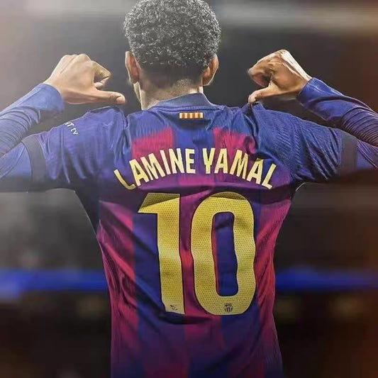 Barcelona 25/26 Football Home Kit - Adults - Adults football kits - price of Barcelona Football 25/26 Home Kit - Adults in Pakistan - football kits - Lamine Yamal kit in pakistan