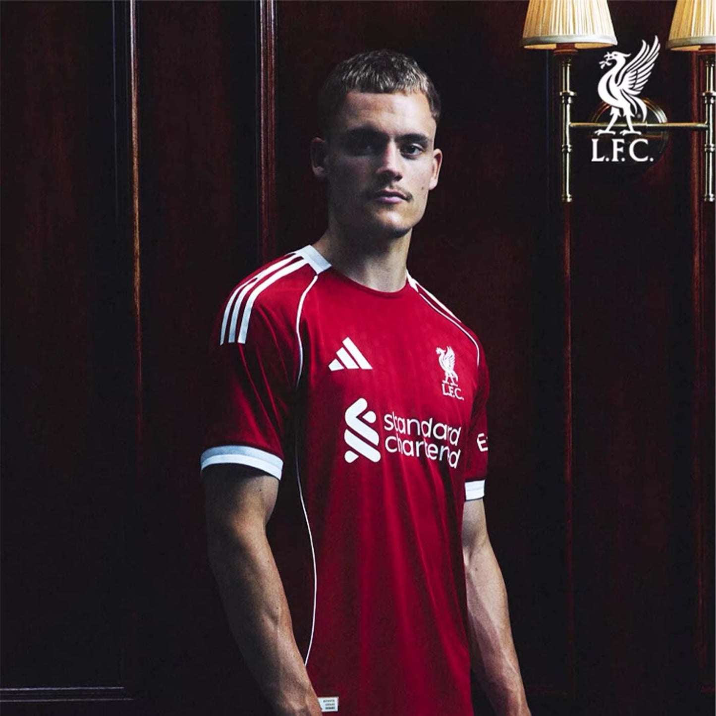 Liverpool 25/26 Home kit - Adults football kits - price of Liverpool Football 25/26 Home Kit - Adults football kits in Pakistan - football kits - Salah kit in pakistan