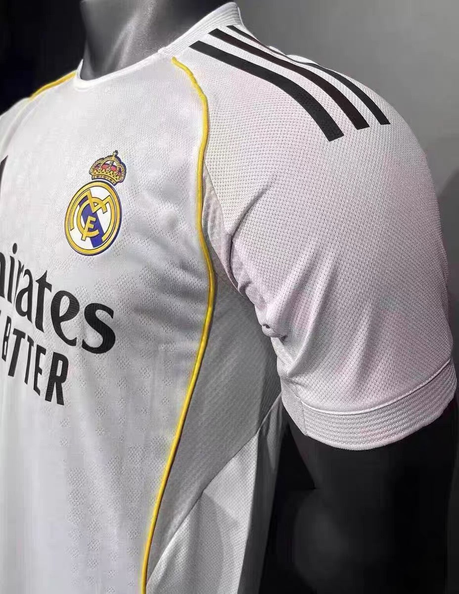 Real Madrid 25/26 Football Home Kit - Adults - Adultsfootball kits - price of Real Madrid Football 25/26 Home Kit - Kids in Pakistan - football kits - Kylian Mbappe kit in pakistan