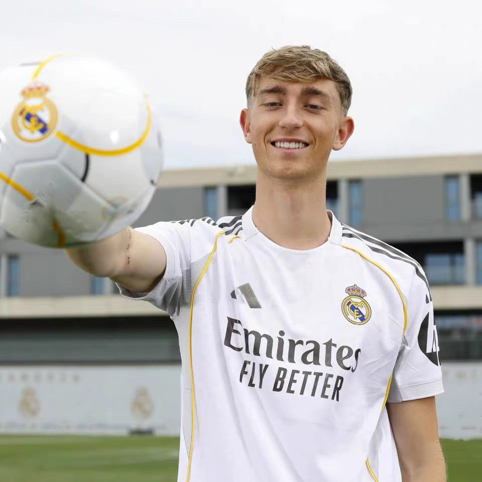 Real Madrid Football 25/26 Home Kit - Kids - kids football kits - price of real madrid Football 25/26 Home Kit - Kids in Pakistan - football kits - kylian mbappe kit in pakistan